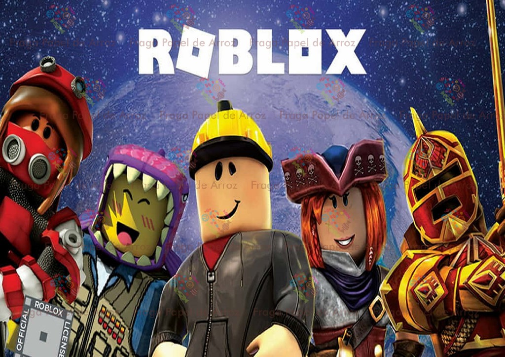 bolo roblox papel arroz  Papel de arroz, Bolo, Modelos de bolo